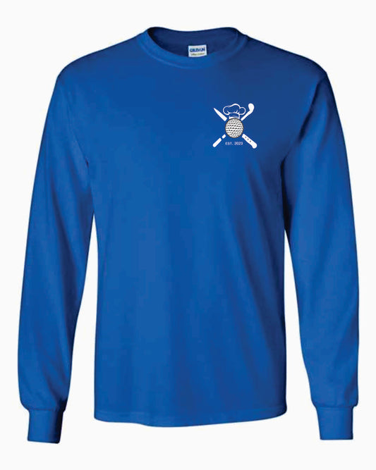 Long Sleeve T-Shirt  with White Logo Full Front